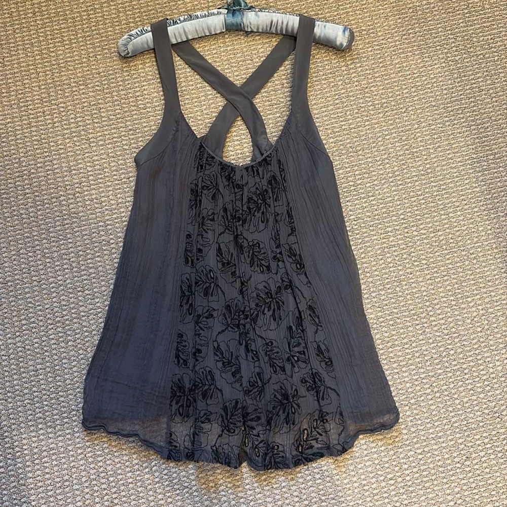 Beautiful Silk and Cotton Tank